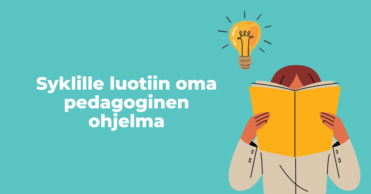 Syklille luotiin oma pedagoginen ohjelma - Suomen ympäristöopisto SYKLI