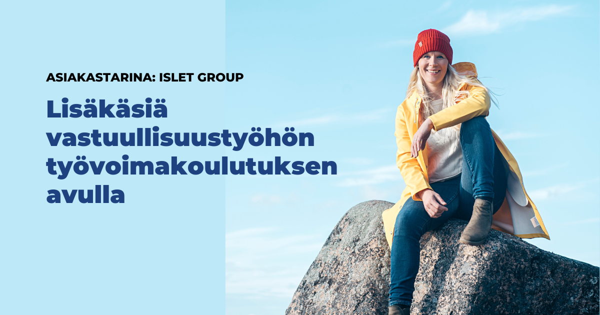 Lisäkäsiä vastuullisuustyöhön työvoimakoulutuksen avulla